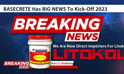 Basecrete Announces Distribution of Litokol Products