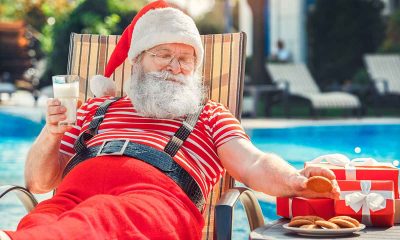 Christmas Pool Party Ideas From Santas Workshop