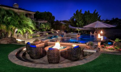 Adding a Fire Feature in your Backyard Pool