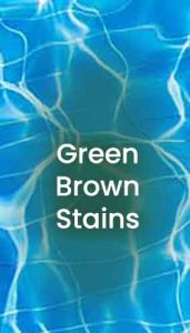 How to Remove Pool Stains - Green Brown Stains