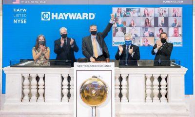 Hayward Listed on the NYSE - Pool manufacturer Hayward begins trading on the New York Stock Exchange