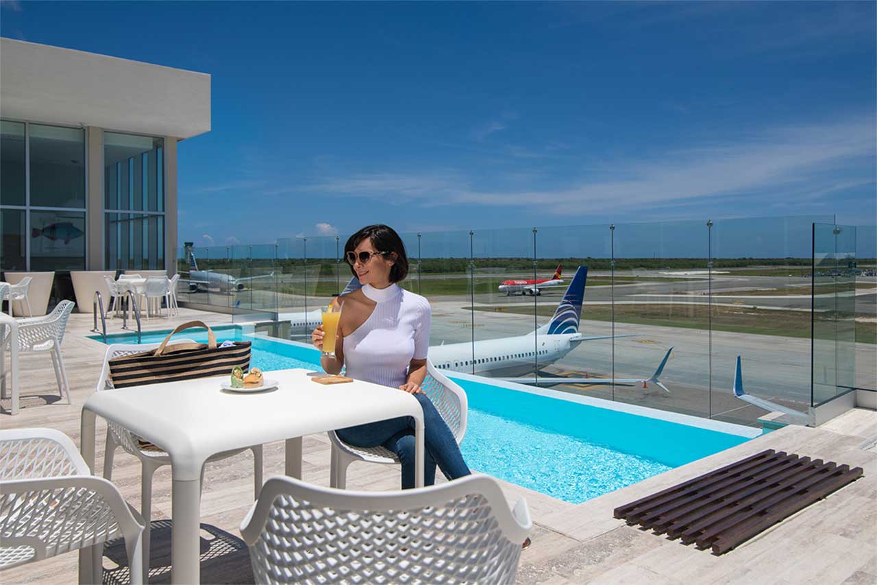 Meet The Airport With Its Own Infinity Pool