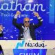 Latham IPO - Latham Group - Scott Rajeski ringing the opening bell as SWIM begins trading on NASDAQesk