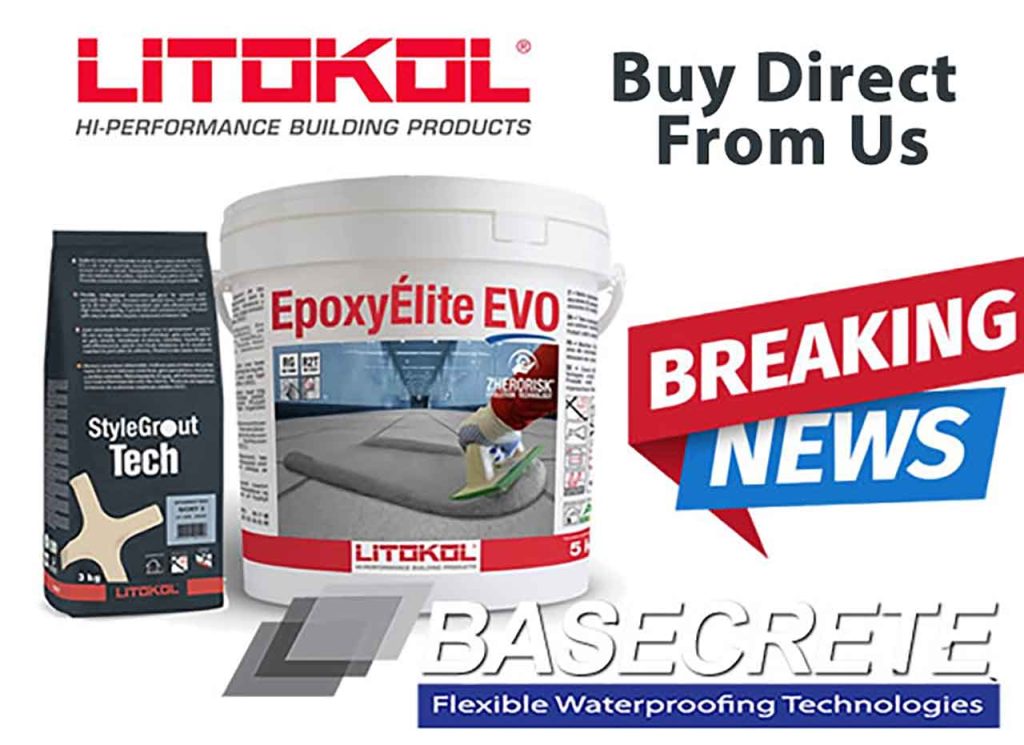 Basecrete Announces Distribution of Litokol Products