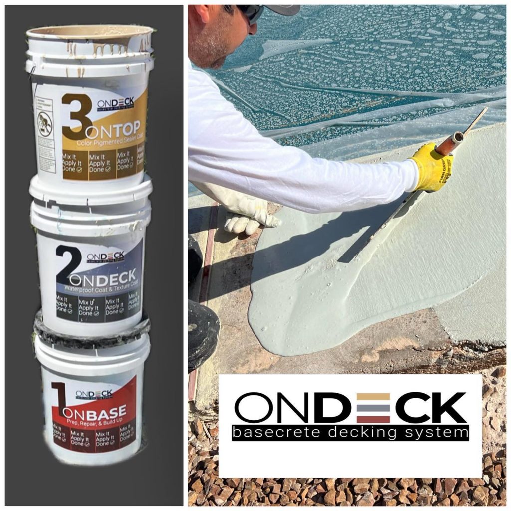 OnDeck - Basecrete Decking System