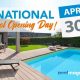 National Pool Opening Day is April 30th