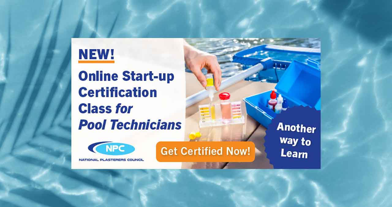 Pool Technicians - Online Start-Up Certficiation