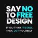 Say No To Free Design - Free Pool Designs Are Bad For The Industry