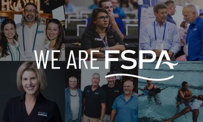 We Are FSPA over photos of men and women