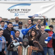 Group of employees celebrating Water Tech's 20th Anniversary